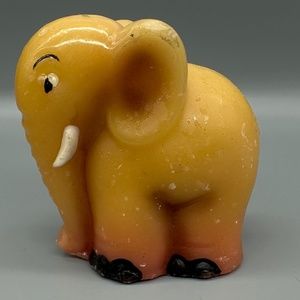 Vintage candle Elephant